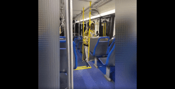 Girl Goes Off On A Creep That Kept Following Her To All Her Destinations While Riding The Public Bus