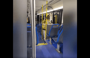 Girl Goes Off On A Creep That Kept Following Her To All Her Destinations While Riding The Public Bus