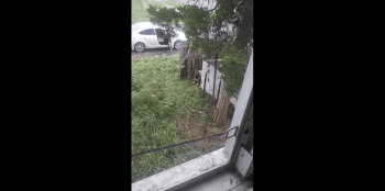 People Are Bold: Dude Talks Crazy To A Random Man After Stopping To Take A Shii In His Yard