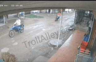 Man Hit With Flying Bullets While Riding On A Motorcycle With His Mother