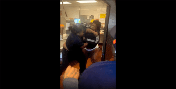 Customer Gets Mad And Put Hands On A Disrespectful Employee And Gets Rocked!