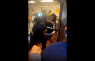 Customer Gets Mad And Put Hands On A Disrespectful Employee And Gets Rocked!