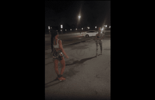 Girl Gets Knocked Out In Seconds During A One On One With Her Opp!