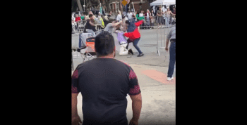 Mexican Independence Day Takes A Bad Turn With A Machete Being Involve In Brawl!