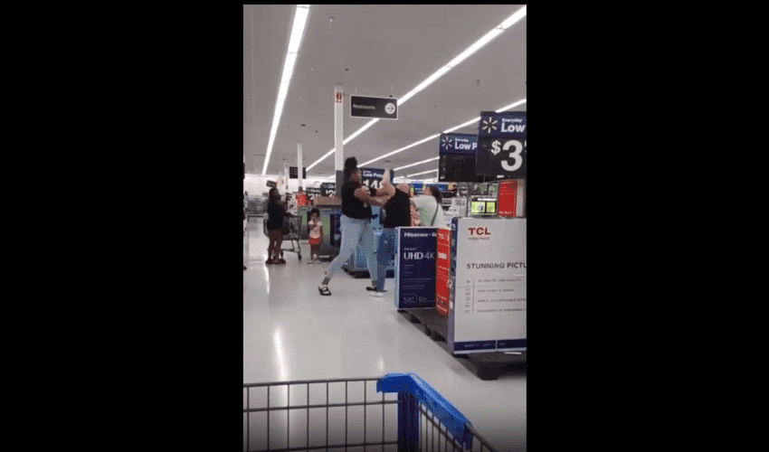 Two White Women Jumped A Woman In Walmart For Speaking Bad About Her Mix Child!