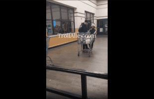 Security Guard Tries To Stop Little Boy From Stealing In Grocery Store!