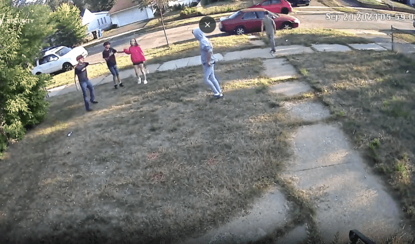 Dude Caught Something Going Down In Front Of His House On Camera!