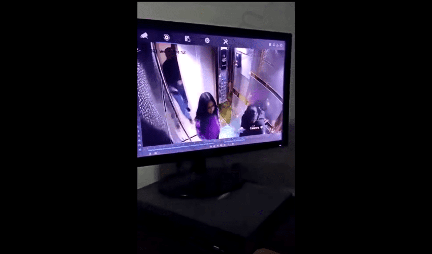 Two Little Girls With No Protection Gets Grabbed Up By Two Unknown Men In A Elevator!