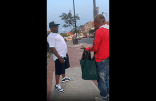 Dude Gets Violated For Asking A Guy To Give His Money!