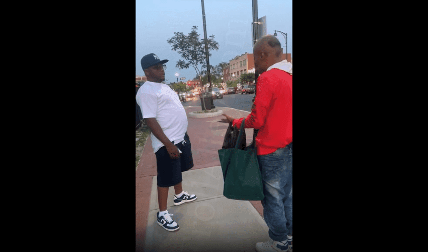 Dude Gets Violated For Asking A Guy To Give His Money!