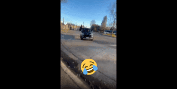 When Sliding In A Kia Goes Wrong!