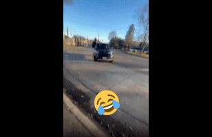 When Sliding In A Kia Goes Wrong!