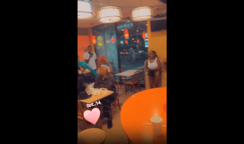 Dude Was Casually Enjoying His Food At Popeyes And This Happened!