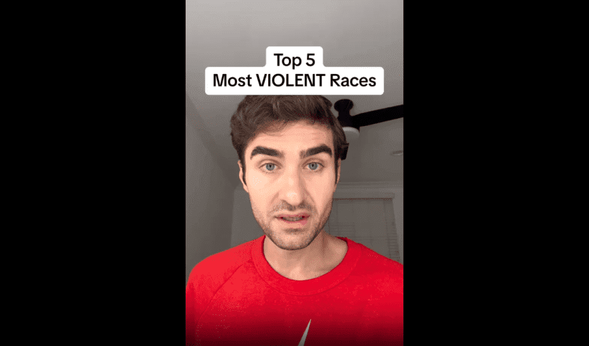 Dude Names Top 5 Most Violent Races!