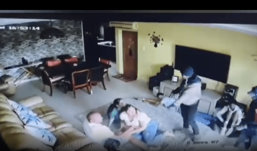 Family Gets Ran Down On By 3 Guys While At Home!