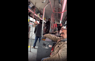 Dude Put Hands On A Grown Man After He Put His Hands On A Minor On The Bus!