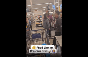 Woman Used Bottle On A Entitled Karen After She Took The Self Checkout From Her While She Was Using It!