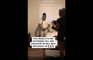 Mother Lets Her Boyfriend Talk To Her Daughter Any Kind Of Way Just Because He’s Taking Care Of Her!
