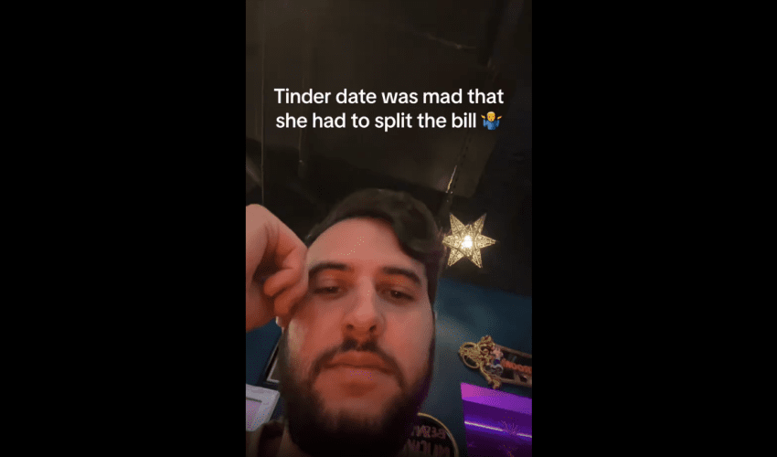Dude Makes His Tinder Date Split The Bill After Asking Her Out For Dinner!