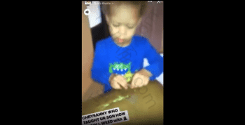 This Generation Is Doomed: Mother Taught Her 4 Year Old Son How To Roll Up After She Got Tired Of Rolling Her Own Blunts!