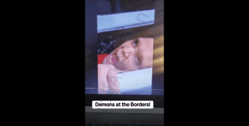 Migrant Possessed With A Demon Caught And Arrested By Police At The Border!