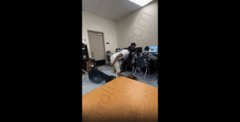 Boy Gets Violated In Class By His Girlfriend After She Found Out Her Cheated On Her!