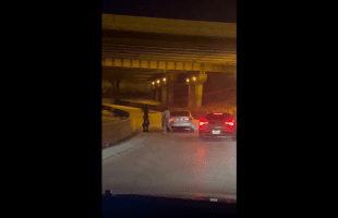 Chicago Couple Gets Caught Going Thru A Toxic Break Up On The Highway At 4am!