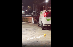 Dude Kicked Woman Out His Uhual Truck Without Paying After She Gave Him Services