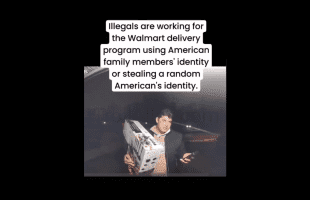 Woman Goes Off On Illegal Immigrant After He Delivered Her Walmart Package Instead Of The Assigned Driver!