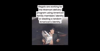 Woman Goes Off On Illegal Immigrant After He Delivered Her Walmart Package Instead Of The Assigned Driver!