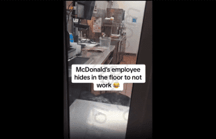 Mcdonalds Employee Hides From Hungry Customer At Drive Thru Because She Didn’t Want To Work!