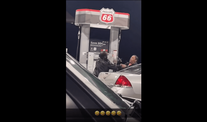 Woman Uses Gas Pump On Her Boyfriend After He Hit Her For Telling Him To Pump Her Gas