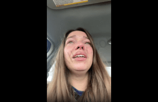 White Woman Cries After Police Kept Pulling Her Over And Giving Her Tickets Because She Drive A Piece of Shii Car And Look Poor!