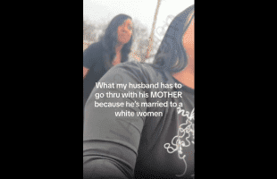 Mother Went Off On Her Son After He Found Out He Was Married To A White Girl!