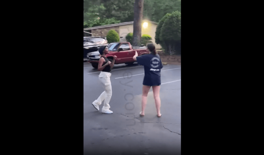 Suburban White Girl Pulled Up On The Wrong Black Girl In The Hood!