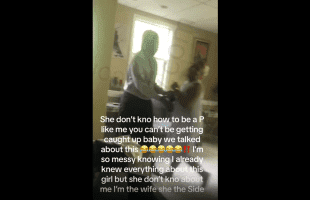 Sidechick Gets Mad After She Didn’t Know Her Girlfriend Had A Wife And Went Off On Her For Being With Her!