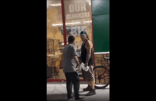 Left Him Leaking: American White Guy Violates A American Mexican Man After He Tried Demand Him To Give His Bike Back