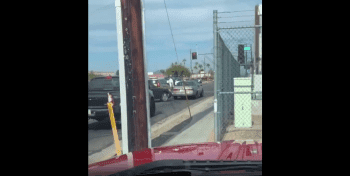 Bro Just Caught A Serious Charge During A Heated Road Rage