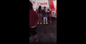 After A Shooting At A Block Party Theses Girls Really Started Twerking On The Ambulance