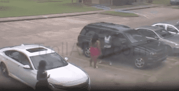 Woman Throws Her Boyfriend To The Ground After He Tried To Stop Her From Getting Into Car