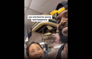 He Has Good Flavor: Asian Woman Obsess Over Black Man In Store