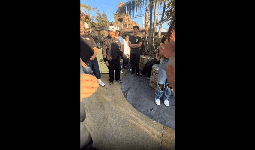 Mexican Guy And His Crew Was Shook After A Black Guy Confronted Him About Spitting On His Mexican Girlfriend