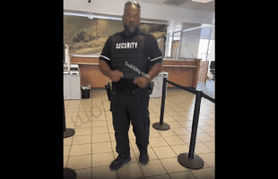 Bro Thought He Was Tough And Then Took Off Running When This Security Guard Got Serious
