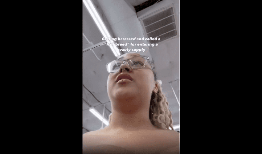 I Bet Your Mother Is White: Girl Randomly Goes Off On Biracial Girl For Coming Into A Black Beauty Hair Supply Store And Called Her A Half Breed