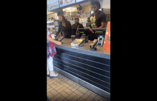 Girl Gets Mad After Customer Told Her To Go Sell Herself To Make More Money