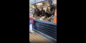 Girl Gets Mad After Customer Told Her To Go Sell Herself To Make More Money