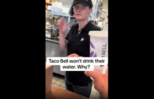 Woman Tries To Force Taco Bell Workers To Drink Her Water After She Said Claimed It Was Poison