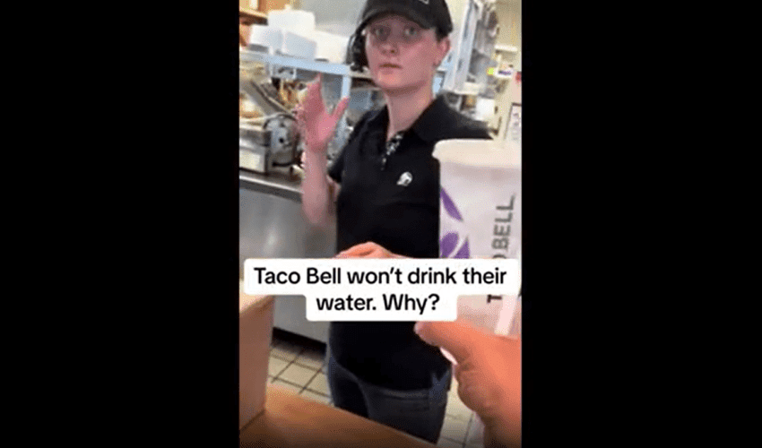 Woman Tries To Force Taco Bell Workers To Drink Her Water After She Said Claimed It Was Poison