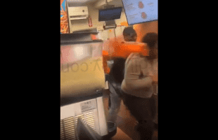 Two Female Workers Begs For Help After A Man Put The Punches On Them For Being Disrespectful At Popeyes