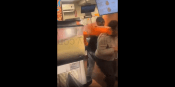 Two Female Workers Begs For Help After A Man Put The Punches On Them For Being Disrespectful At Popeyes